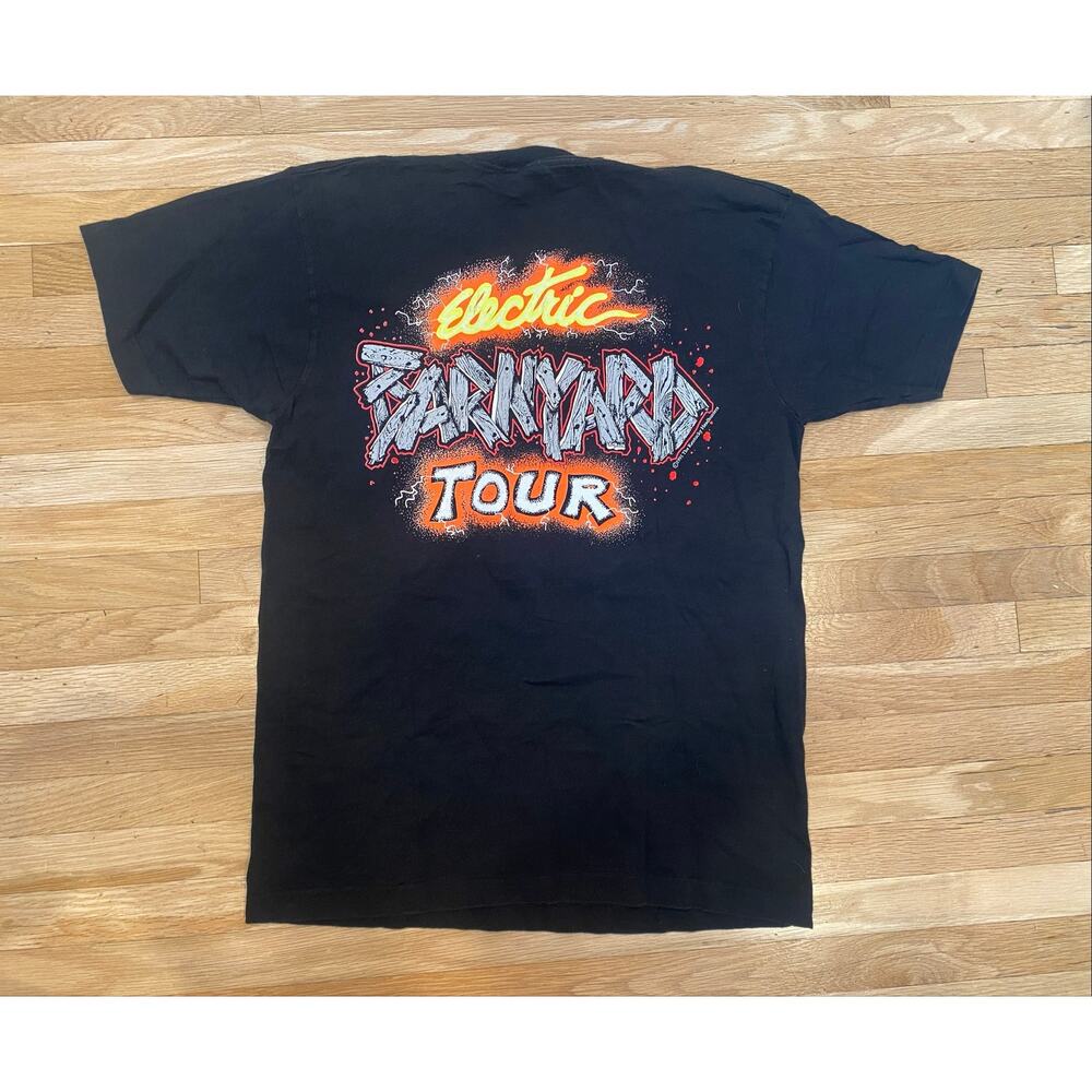 1991 Kentucky Headhunters “Electric Barnyard Tour” T-Shirt L Single Stitch USA - Picture 3 of 11
